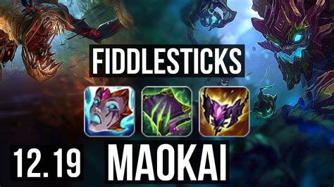 FIDDLE Vs MAOKAI JNG Rank 2 Fiddle 9 1 14 Dominating KR