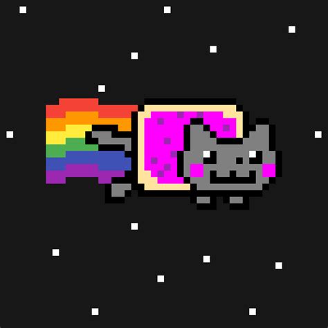 Нян кэт по клеточкам ImageForever.ru