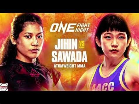 Jihin Radzuan Vs Chihiro Sawada Set For One Fight Night Youtube