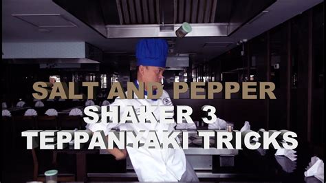 Salt And Pepper Shaker Teppanyaki Tricks 3 Youtube