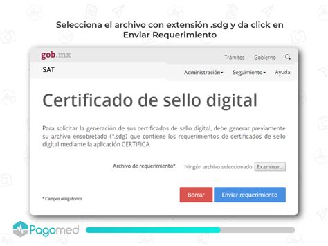 Solicitud De Certificado De Sello Digital Image To U