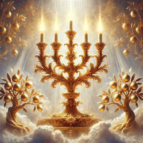 O Candelabro De Ouro - 🌟 O Candelabro de Ouro: O Significado Profundo na Profecia de Zacarias ...
