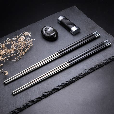 Chinesische Japanische Essstäbchen Asia Stäbchen Lang Chopsticks aus