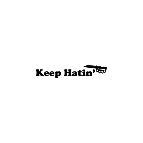 Buy Keep Hating Japanese Jdm Vinyl Graphic Car Truck Windows Decor