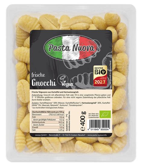 Frische Gnocchi, Pasta Nuova – Pfluger Mosisgreut