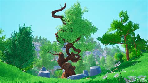 Artstation Stylized Forest Asset Pack Game Assets