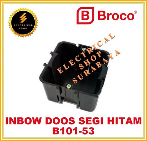 Jual Broco Inbow Doos Segi Persegi Hitam B Harga Grosir