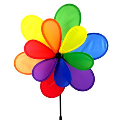 15 Inch Multi Colored Yard Pinwheel