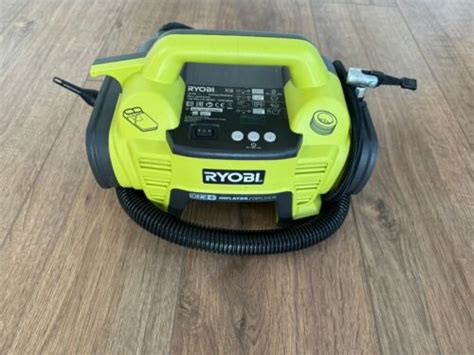 Ryobi R I V Cordless High Pressure Inflator Bare Unit Only