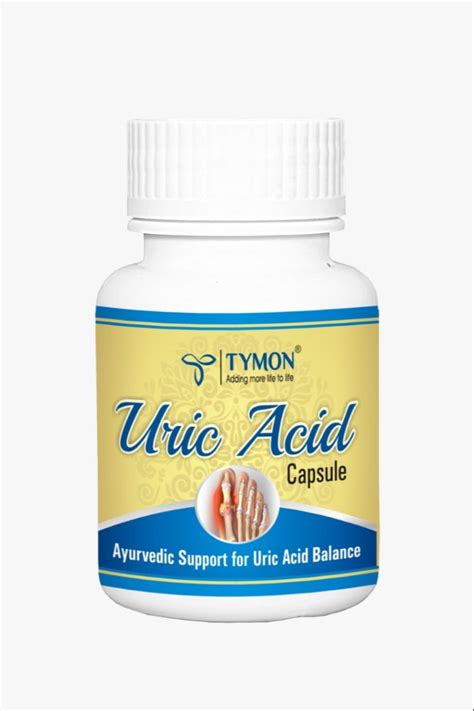 Uric Acid Herbal Capsules Packaging Type Plastic Bottle At 250