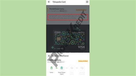 Cara Daftar Bri Tokopedia Card 2025 Syarat And Aktivasi