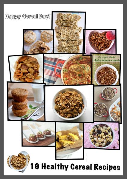 Healthy Cereal Recipe Roundup - Nutrition Starring YOU