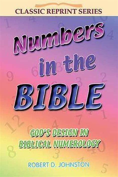 Numbers In The Bible R B Johnston Boeken Bol