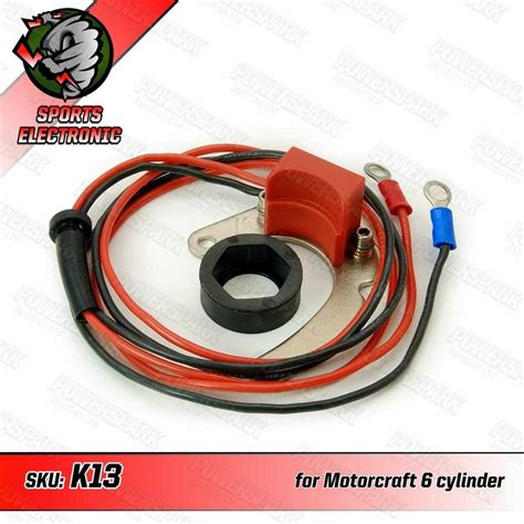 Powerspark Electronic Ignition Kit Negative Earth For 6 Cyl Ford