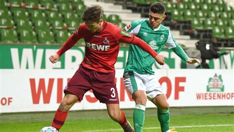 Sv Werder Bremen Gegen Fc K Ln Sieglosserie Geht Weiter K Ln Gibt