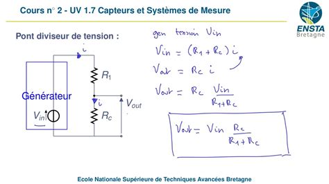 Exercices Capteurs Et Conditionneurs Corrig