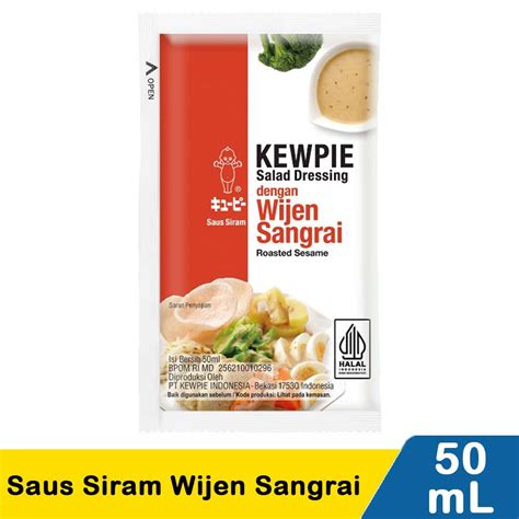 Kewpie Saus Siram Wijen Sangrai 50mL Klik Indomaret