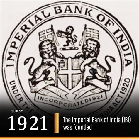 Back In Time The Imperial Bank Of India State Bank Of India Came