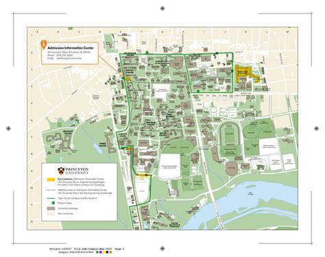 Princeton Campus Map by princetonadmission - Issuu