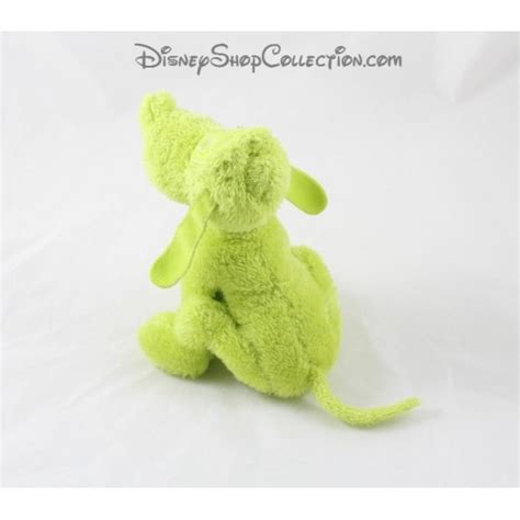 Peluche Chien Pluto Disney Nicotoy Vert Fluo Cm Disneyshopcoll