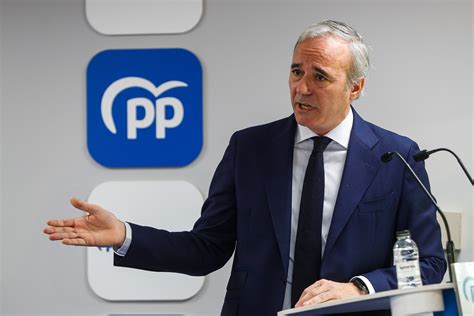 Azcón confirma que será el candidato del PP al Gobierno de Aragón y