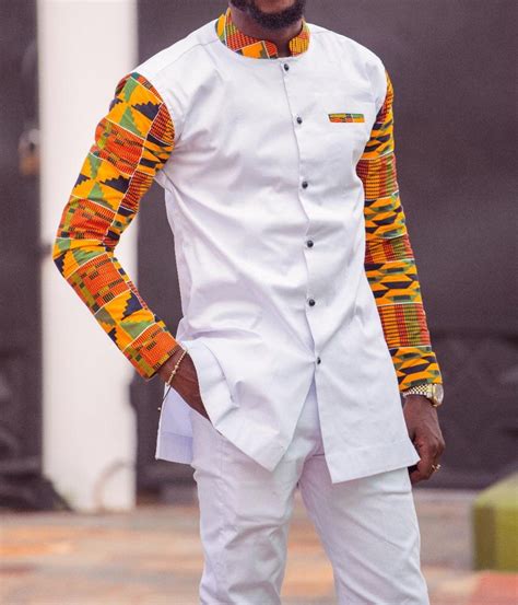 Africain Vêtements Chemise Pour Homme Hommes Hommes Chemise Etsy African Suit African Dresses