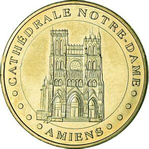 Token Cathédrale Notre Dame Amiens France Tourist Tokens Monnaie