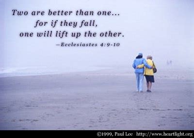 HEARTLIGHT® Magazine: Heart Gallery: Ecclesiastes 4:9-10