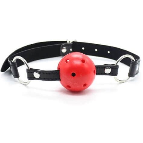 Bound To Please Breathable Bondage Ball Gag Red Lust Brighton Hove