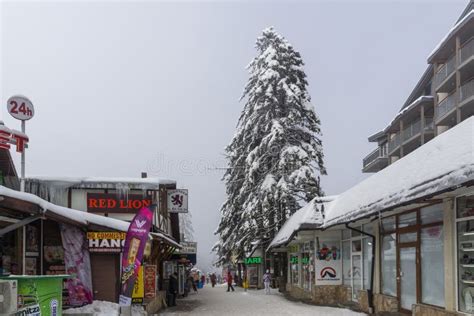 Winter View Of Ski Resort Of Borovets At Rila Mountain Bulgaria