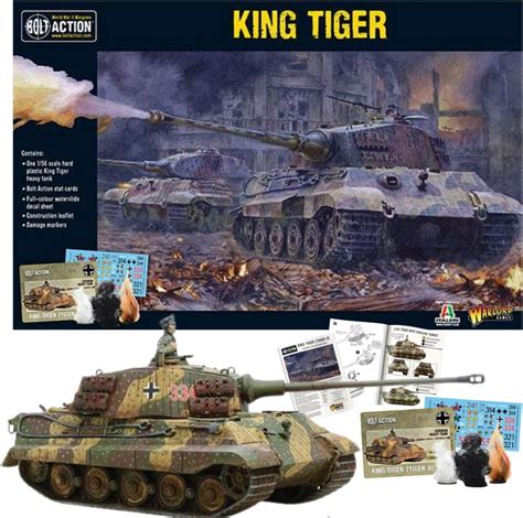 Amazon Wargames Delivered Bolt Action German King Tiger With