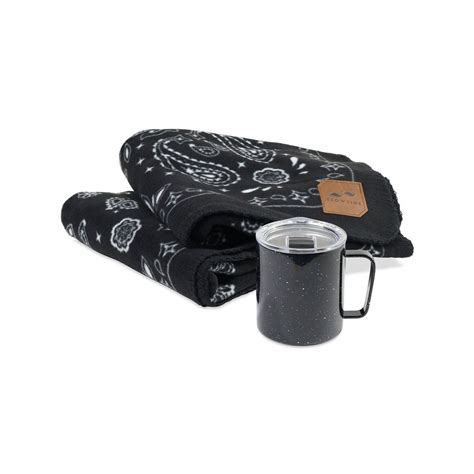 Cuddle Time Gift Set Slowtide Paisley Park Blanket And Miir Camp Cup