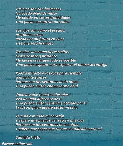 Mejores Poemas De Amor Sobre Los Ojos Poemas Online