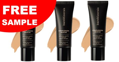 Free Bareminerals Complexion Rescue Tinted Moisturizer Sample