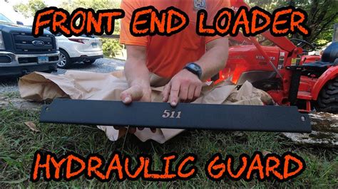 275 5Eleven Designz Front End Loader Hydraulic Guard YouTube