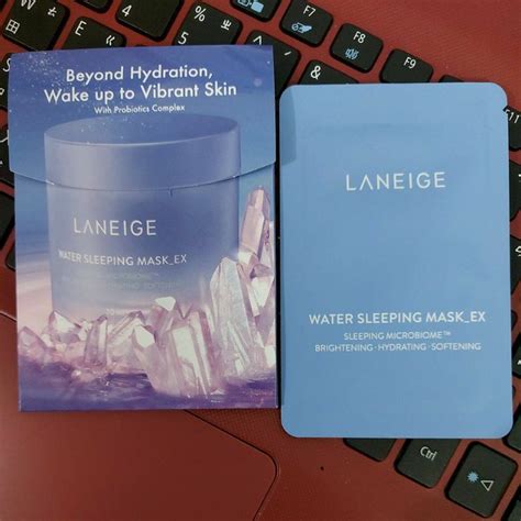 Laneige 蘭芝 超能亮睡美人晚安面膜4ml 蝦皮購物