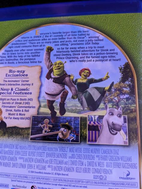 Shrek The Whole Story Shrek The Final Chapter Bluray