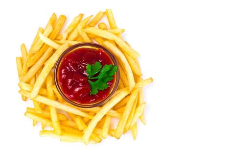 French Fries With Ketchup 4420760 Stock Photo At Vecteezy