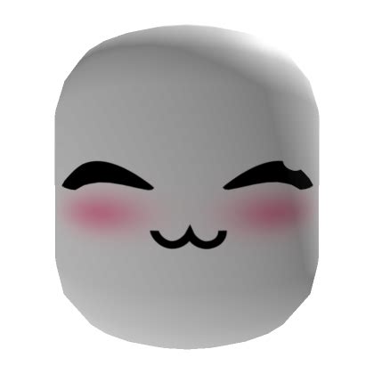 CUTE KAWAII FACE MASK White Skin Tone Roblox Item Rolimon S