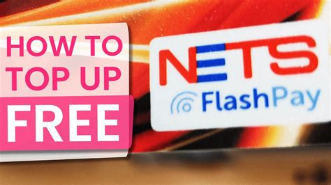 How To Top Up Nets Flashpay Card Free Youtube