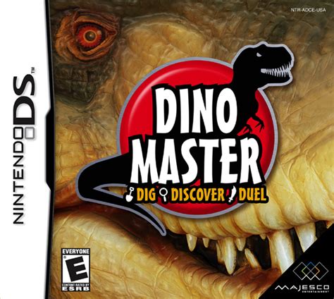 Dino Master Dig Discover Duel DS Game