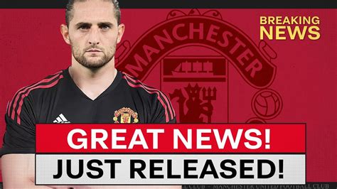 Adrien Rabiot Latest News From Manchester United Youtube