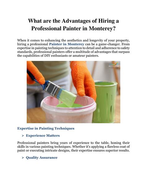 Ppt What Are The Advantages Of Hiring A Professional Painter In