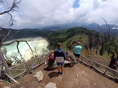 Bandung Volcano Hot Spring Mud Bathing Lake Tour Getyourguide