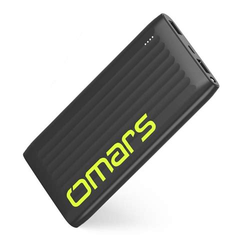 Omars 10000mAh Portable Power Bank Portable Charger With Torch