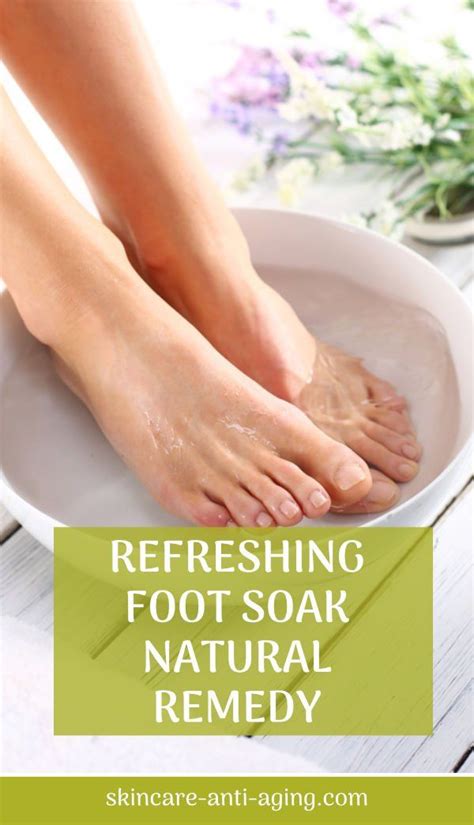 Refreshing Foot Soak Remedy To Make Your Feet Soft And Energized Foot Soak How To Relieve