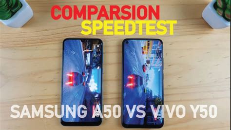 Samsung Galaxy A50 vs Vivo Y50 Comparison: Fingerprint, Video Test ...