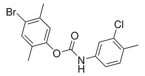 4 BROMO 2 5 DIMETHYLPHENYL N 3 CHLORO 4 METHYLPHENYL CARBAMATE