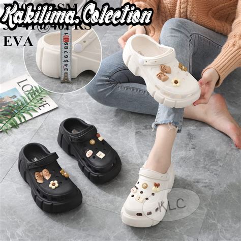 Jual Sandal Baim Rubber Eva Sandal Wedges Perempuan Hys Shopee Indonesia