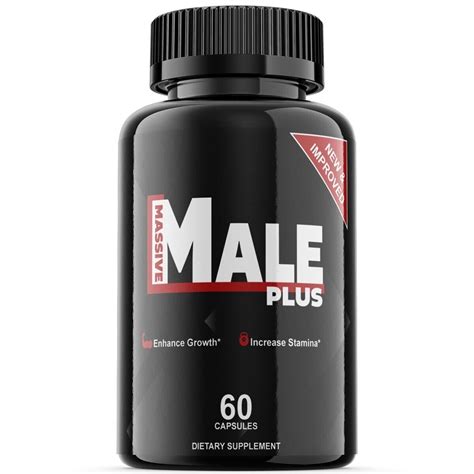 Massive Male Plus Male Virility 1 Bottle 60 Capsules Ebay